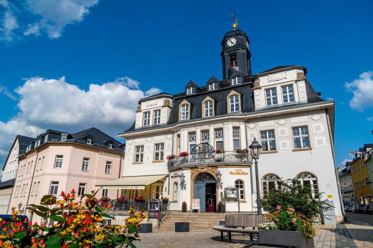 Hotel Ratskeller Schwarzenberg Schwarzenberg  Kültér fotó
