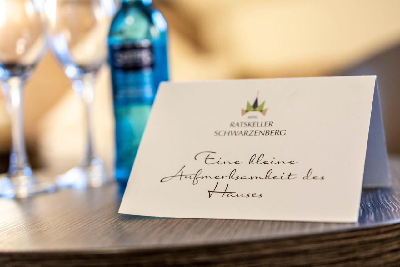Hotel Ratskeller Schwarzenberg Schwarzenberg  Kültér fotó